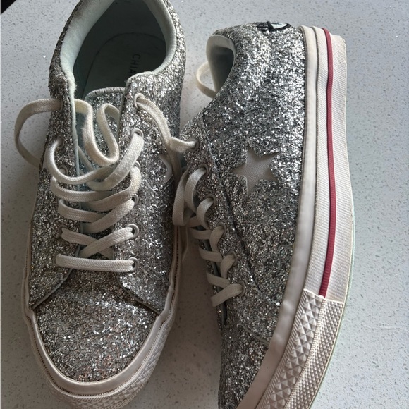 Converse “Chiara Ferragni” Women's Sneakers with Eye Detail - Picture 3 of 5